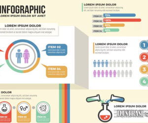desain infografis menarik dan informatif